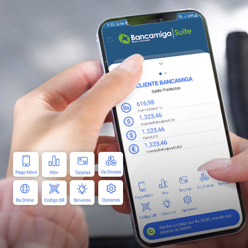 BANCAMIGA SUITE SIGUE CRECIENDO Y MULTIPLICA SUS BENEFICIOS